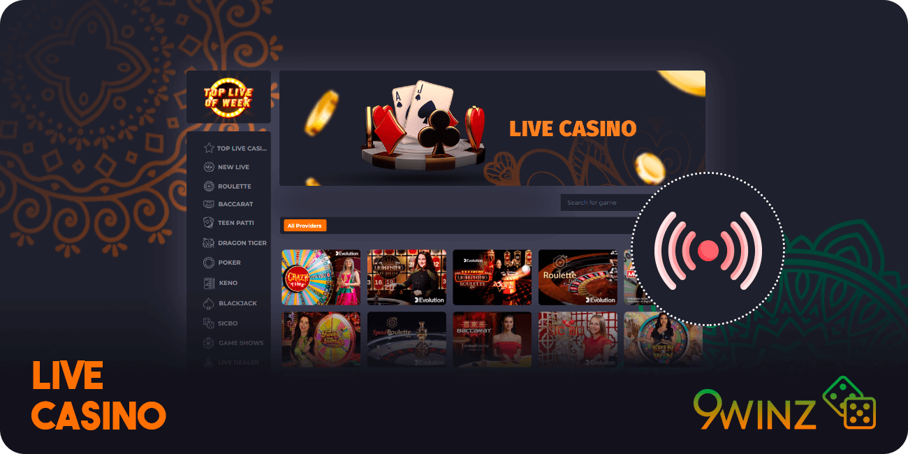 Live Casino Games