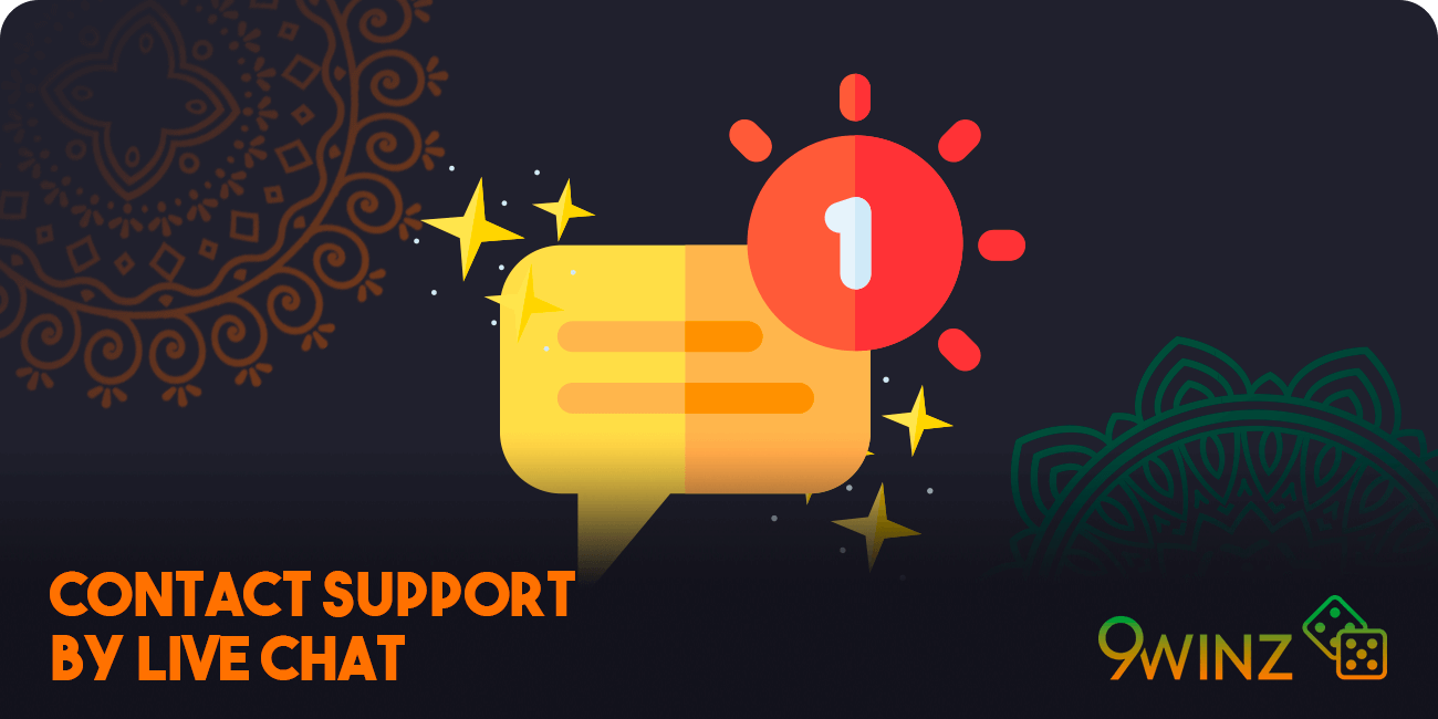 9Winz Customer Support by Live chat